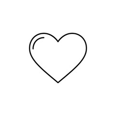 heart  icon. Element of Valentine's Day icon for mobile concept and web apps. Detailed heart  icon can be used for web and mobile
