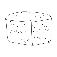 Vector design of wheat and corn logo. Set of wheat and harvest vector icon for stock.