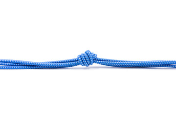 Blue lock lace rope