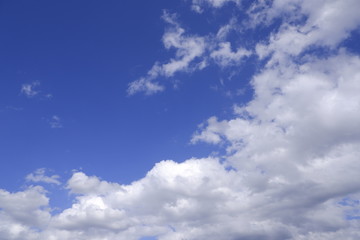 Naklejka na ściany i meble cloud and blue sky background- image.