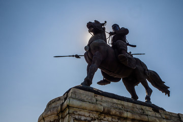 Monuments of King Naresuan the Great Phra Nakhon Si Ayutthaya Province, Thailand