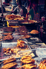 street food, dining markets, seafood in Bangkok Thailand