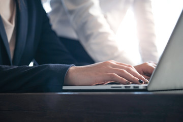 Business People Meeting Design Ideas professional investor working new start up project. Concept. business planning in office