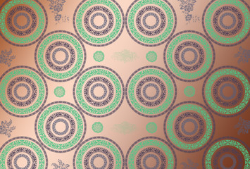 Hintergrund mit Muster als Textur, Illustration