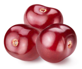 cherry isolated on white