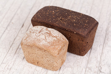 tasty, beautiful and healthy bread food on the table