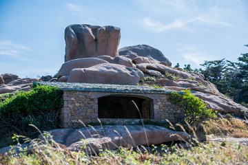 Ploumanac'h, Côtes-d'Armor, Bretagne, France.