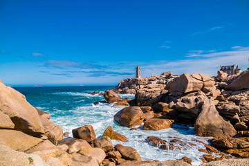 Ploumanac'h, Côtes-d'Armor, Bretagne, France.