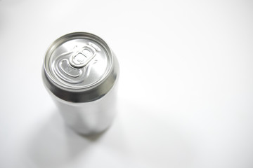 Group of an aluminum can of soda