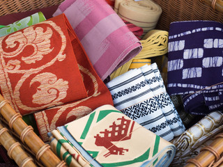 女性用の半幅帯