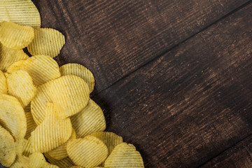 crispy potato chips