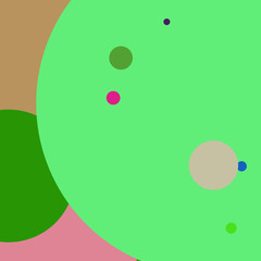 Circle geometric elegant abstract background multicolor pattern