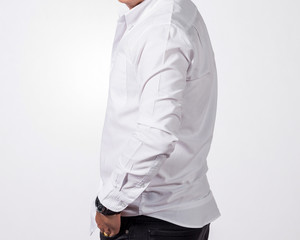 businessman on white background