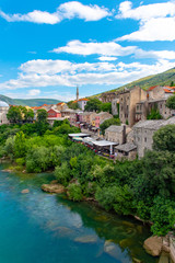 Fototapeta premium Mostar in summer