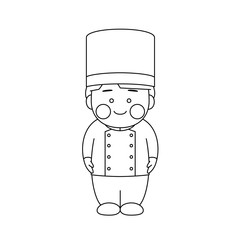 女性キャラクターコック