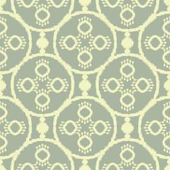Ethnic boho seamless pattern. Ikat. Traditional ornament. Geometric background. Folk motif. Can be used for wallpaper, textile, invitation card, wrapping, web page background.