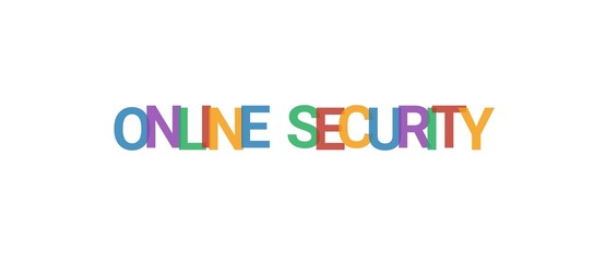 Online security word concept