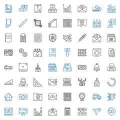 interface icons set