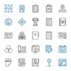 project icons set