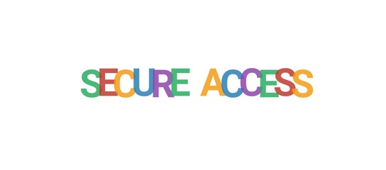 Secure access word concept
