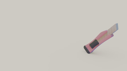 3d icon of cutter