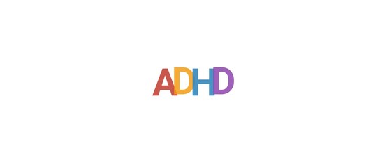 ADHD word concept