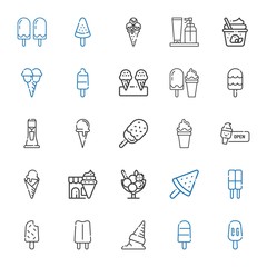 frozen icons set