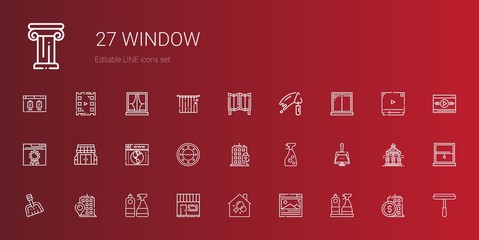 window icons set