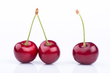 sweet cherry close up