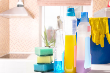 Cleaning set. Spring clean up