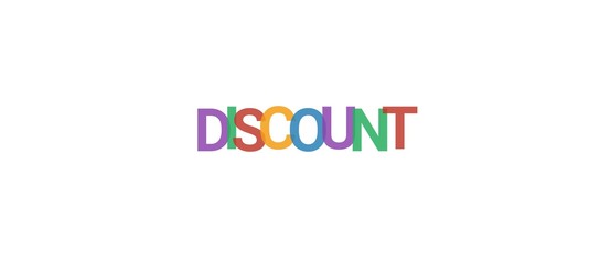 Discount word concept