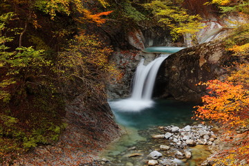 西沢渓谷・竜神の滝