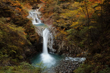西沢渓谷・七ツ釜五段の滝