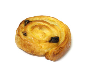 bread on white background