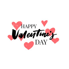 Slogan graphic with vector a rose illustration in retro style, for t-shirt prints and other uses. Valentine's day