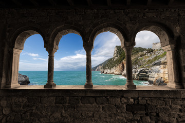 Portovenere Liguria Italy - Coast and Mediterranean Sea