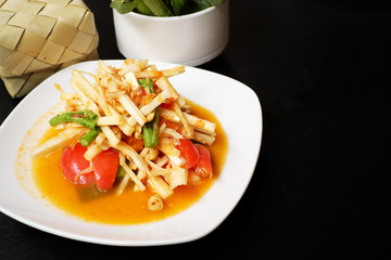 Salad with Coconut of Thailand