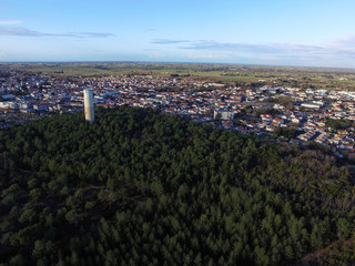 vue aériennesaint jean de monts