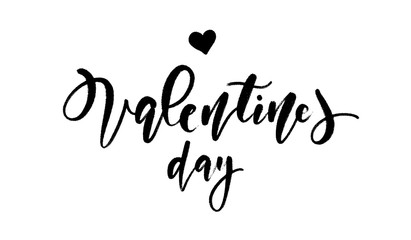 Hand drawn calligraphy love inscription. Funny lettering quote. Valentines day vector design element.