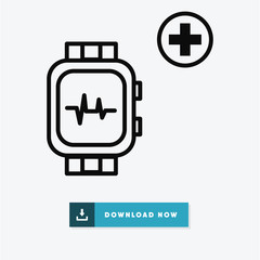 Smartwatch vector icon