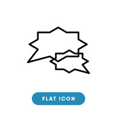 Chat vector icon
