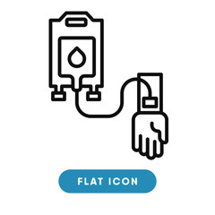 Transfusion vector icon