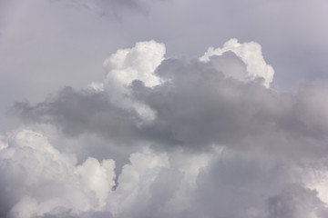 white cloud on blue sky background