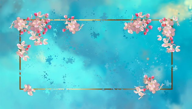 Spring Blossom Background