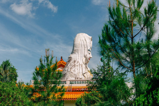 None statue of Keh Lok Si temple at Penang Island, Malaysia North West where there is a important chinese communuty