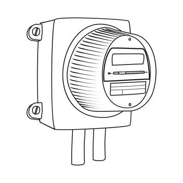 recommend clip art: Vector design of electricity and electric symbol. Collection of electricity and energy stock vector illustration.