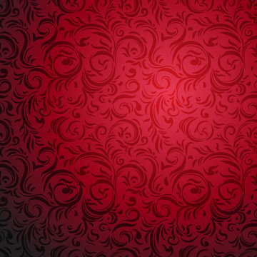 Ornamental red pattern