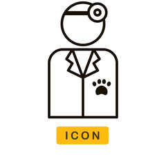 Veterinarian vector icon
