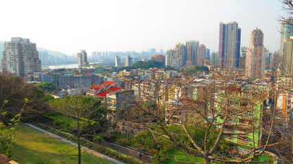 Obraz premium street scene, macau, china