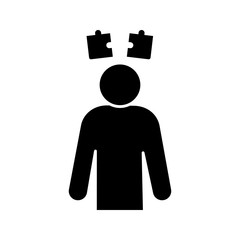 Confusion glyph icon